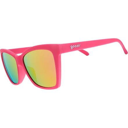 Goodr - Approaching Cult Status Polarized Sunglasses - Pink/Pink Reflective