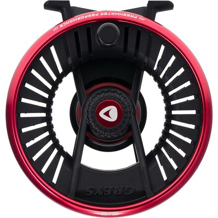 Greys - Tail Fly Reel - Black/Red