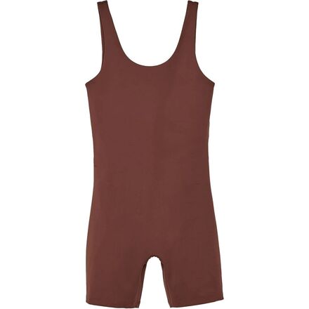 Crossed Grunge Half and Half Unitard Bike Short