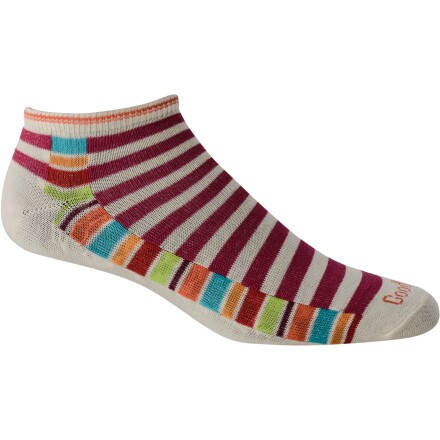 Goodhew - Stripe-O-Licious Quarter Socks - Women's