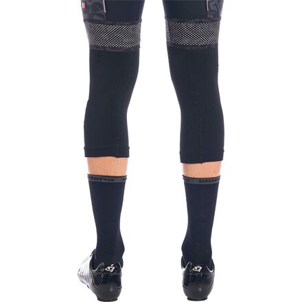 Giordana - Lightweight Knitted Knee Warmer - Black