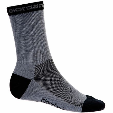 Giordana - Merino Wool Tall Socks - Grey/Black