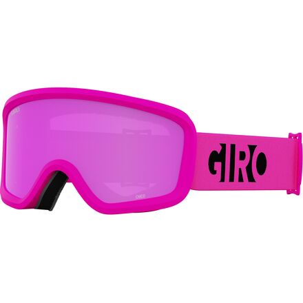 Giro - Chico 2.0 Snow Goggles - Kids' - Amber Pink Lens/Pink/Black Blocks