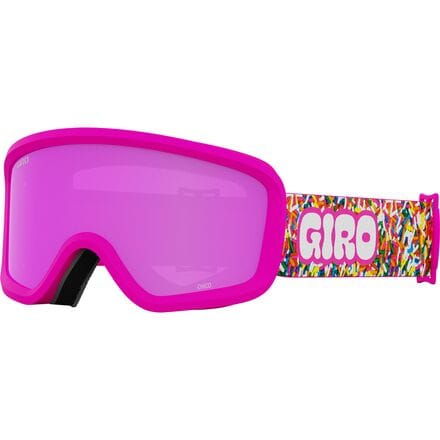 Giro - Chico 2.0 Snow Goggles - Kids' - Amber Pink Lens/Pink Sprinkles