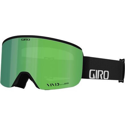 Giro - Axis Asian Fit Goggle - Black Wordmark/Vivid Emerald/Vivid Infrared