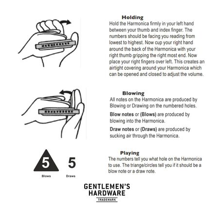 Gentlemen's Hardware - Campfire Harmonica