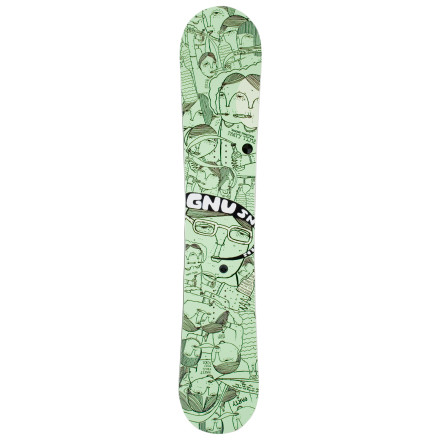 Gnu - Danny Kass Dirty Habits Magnetraction Snowboard 