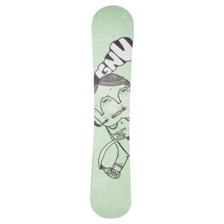 Gnu - Danny Kass Dirty Habits Magnetraction Snowboard 