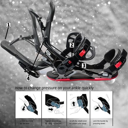 Gnu - Freedom Snowboard Binding - 2026
