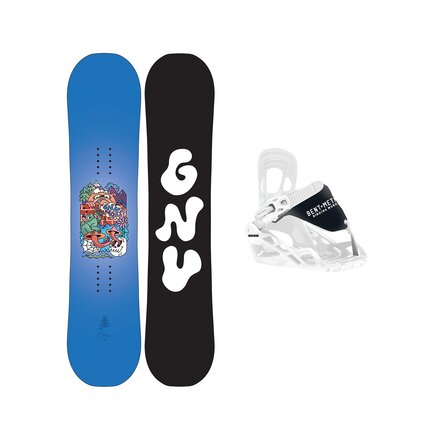 Gnu - Recess Grom Snbowboard Package - 2027 - Kids'