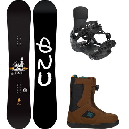 Facts Snowboard + Lightning Binding + STW Double Boa Boot