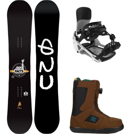 Facts Snowboard + Lightning Binding + STW Double Boa Boot