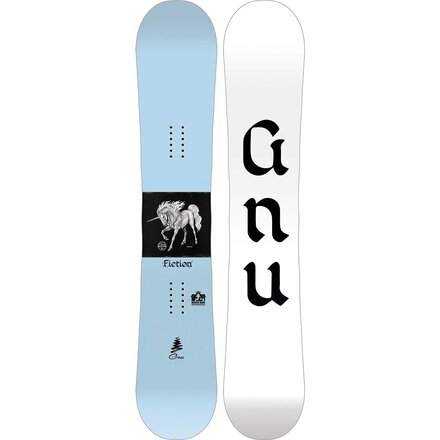 Gnu - Fiction Snowboard + Ultra Binding + Kinsley BOA Boot