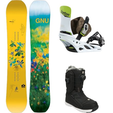 Gloss Snowboard + Lexa X LTD Binding + Mora Boot - Women's