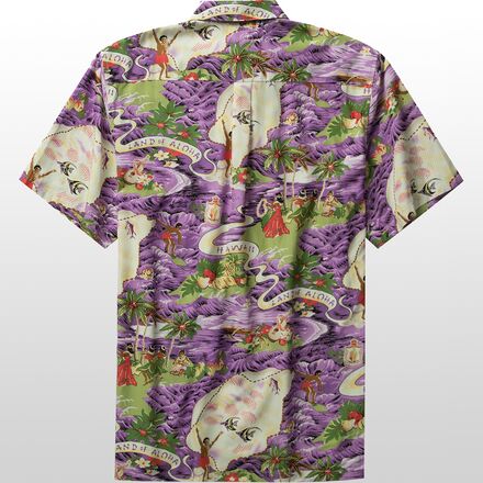 Go Barefoot - Land Of Aloha Cotton + Rayon Shirt - Men's