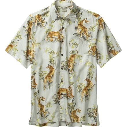 Go Barefoot - Tigers Faded Cotton + Rayon Shirt - Men's - Cream