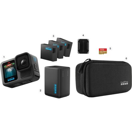 GoPro - HERO13 Black Camera - Extended Power Bundle