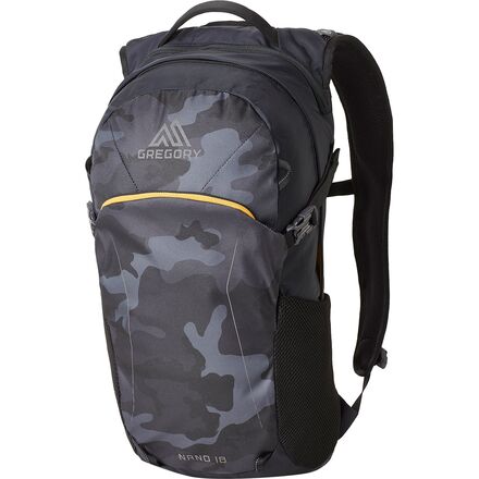 Gregory - Nano 18L Backpack - Black Woodland Camo