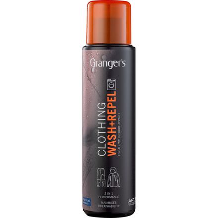 Lessive Technique Grangers Wash + Repel 2 En 1 – Nettoie Et Imperméabilise Les Vêtements Outdoor, Certifiée Bluesign, En Un Seul Lavage