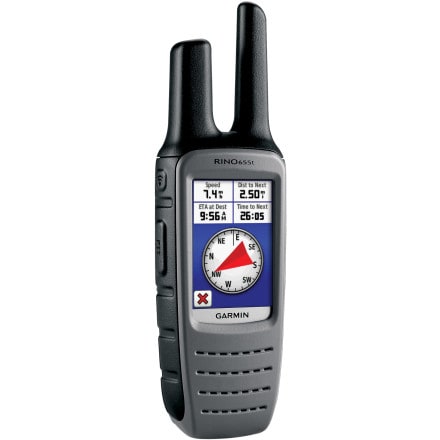 Garmin - Rino 655T GPS Radio