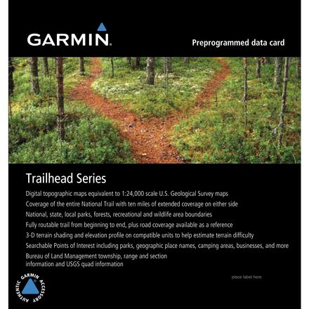 Garmin - Trailhead Series Map - Pacific Crest Trail