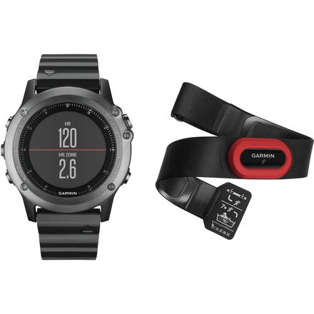 Garmin - Fenix 3 Sapphire Performer Bundle