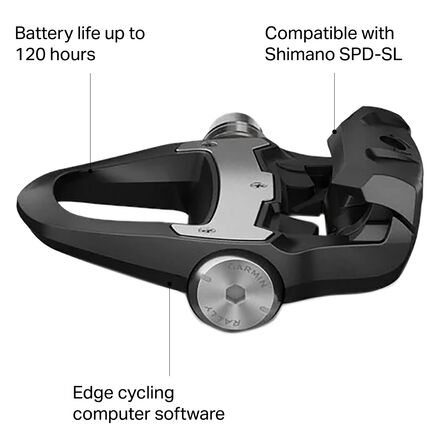 Garmin - Rally RS Dual-Sided Power Meter Pedals