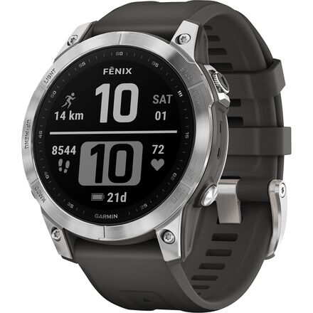 Garmin - fenix 7 Smartwatch - Silver