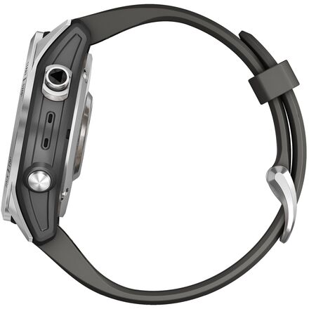 Garmin - fenix 7S Stainless Steel Smartwatch
