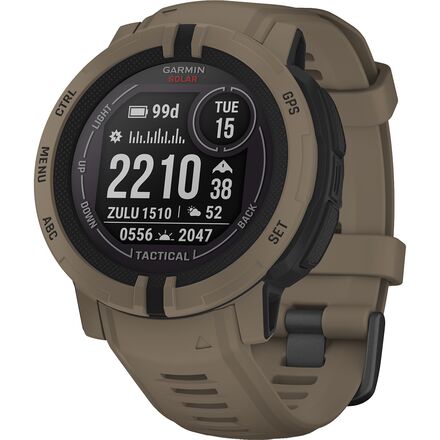 Garmin - Tactical Edition Instinct 2 Solar Watch - Coyote Tan