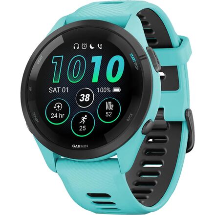 Garmin - Forerunner 265 Watch - Aqua