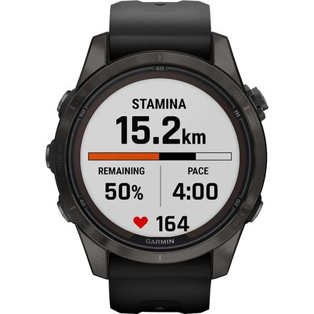Garmin - Fenix 7S Pro Sapphire Solar Sport Watch