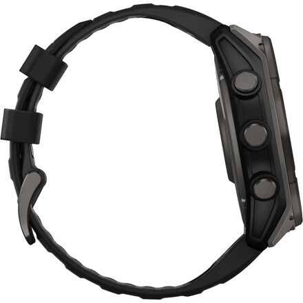Garmin - fenix 8 Solar Sapphire Sport Watch
