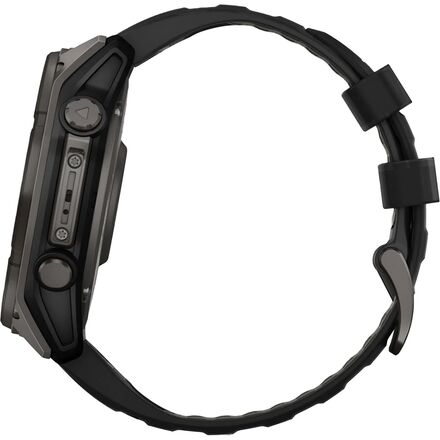 Garmin - fenix 8 Solar Sapphire Sport Watch