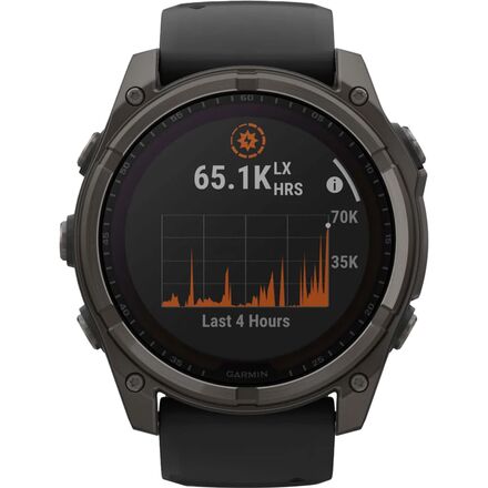 Garmin - fenix 8 Solar Sapphire Sport Watch