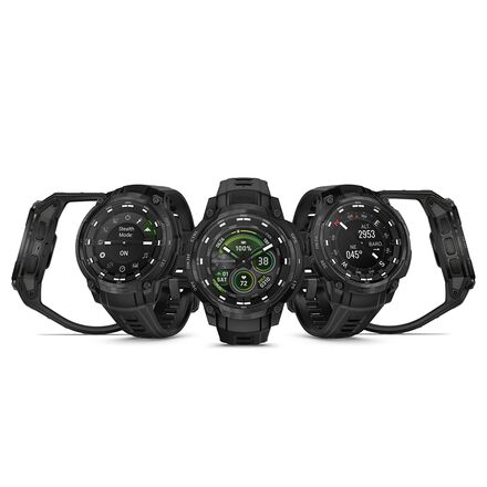 Garmin - Instinct Crossover AMOLED Sport Watch