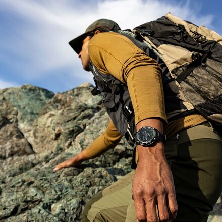 Garmin - Instinct Crossover AMOLED Sport Watch