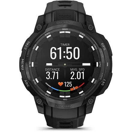 Garmin - Instinct Crossover AMOLED Sport Watch