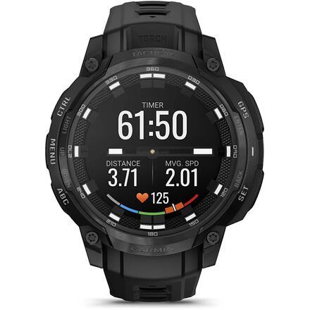 Garmin - Instinct Crossover AMOLED Sport Watch