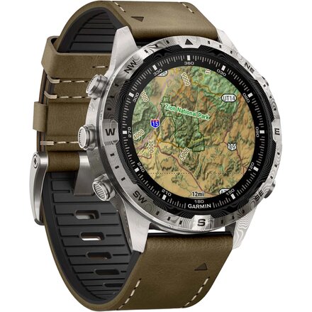 Garmin - MARQ Gen 2 Adventurer Edition Damascus Steel Sport Watch