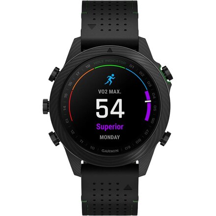 Garmin - MARQ Gen 2 Golfer Edition Fused Carbon Fiber Sport Watch