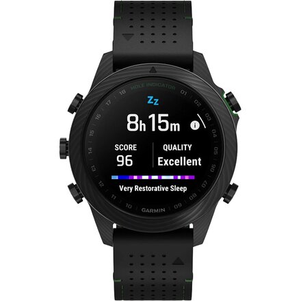 Garmin - MARQ Gen 2 Golfer Edition Fused Carbon Fiber Sport Watch