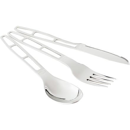 GSI Outdoors - Glacier Stainless Cutlery Set - 3-Piece