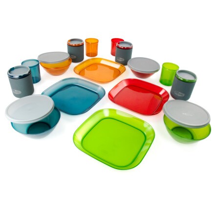 GSI Outdoors - Infinity Deluxe Tableset - 4 Person - Multicolor