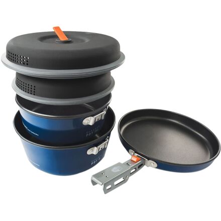 GSI Outdoors - Bugaboo Base Camper Cookset - Small - Blue/Gray
