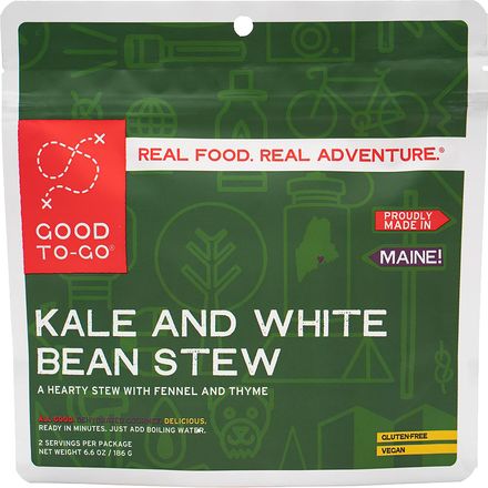 Good To-Go - Kale and White Bean Stew Entree - 2 Servings - One Color