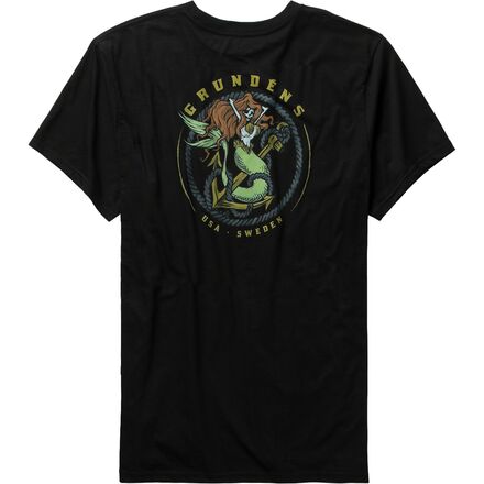 Grundens - Mermaid T-Shirt - Men's - Black