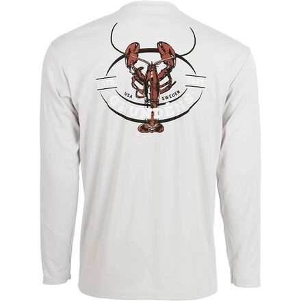 Grundens - Lobster Print Tech Long-Sleeve T-Shirt - Men's