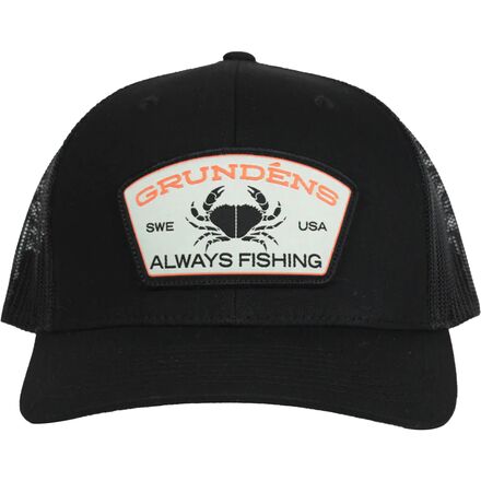 Grundens - Always Fishing Trucker Hat - Black