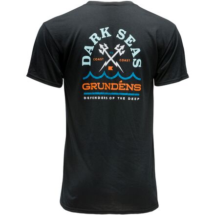 Grundens - x Dark Seas Circulation TechT-Shirt - Men's - Black
